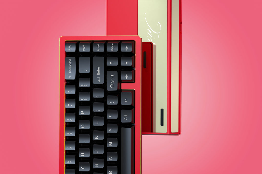 [Group-Buy] Jris65 PCB Gasket Mount Keyboard Kit - Limited edition case (PVD Weight)