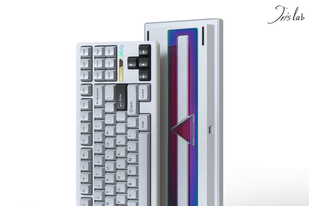 [Group-Buy] Jris80 PCB Gasket Mount Keyboard Kit (PVD Weight)